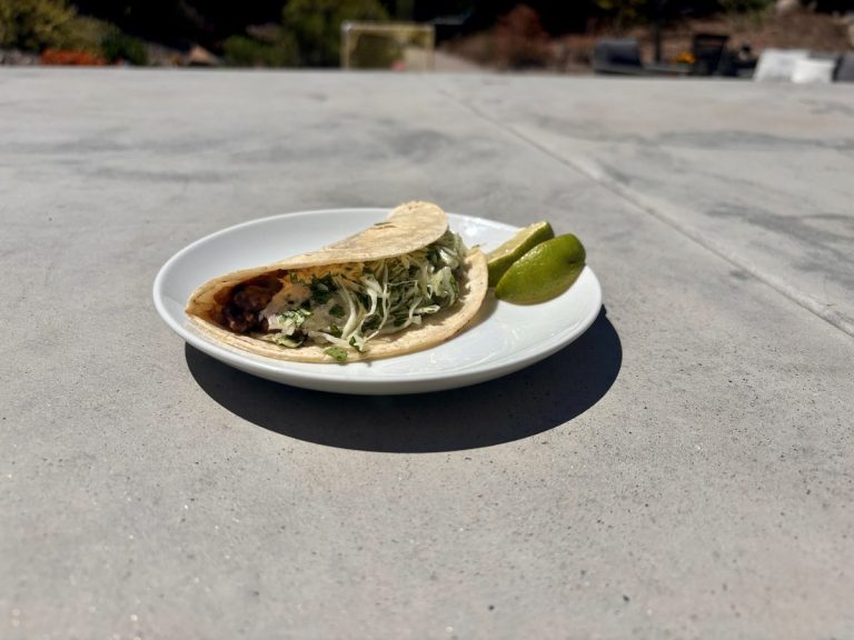 Black bean tacos