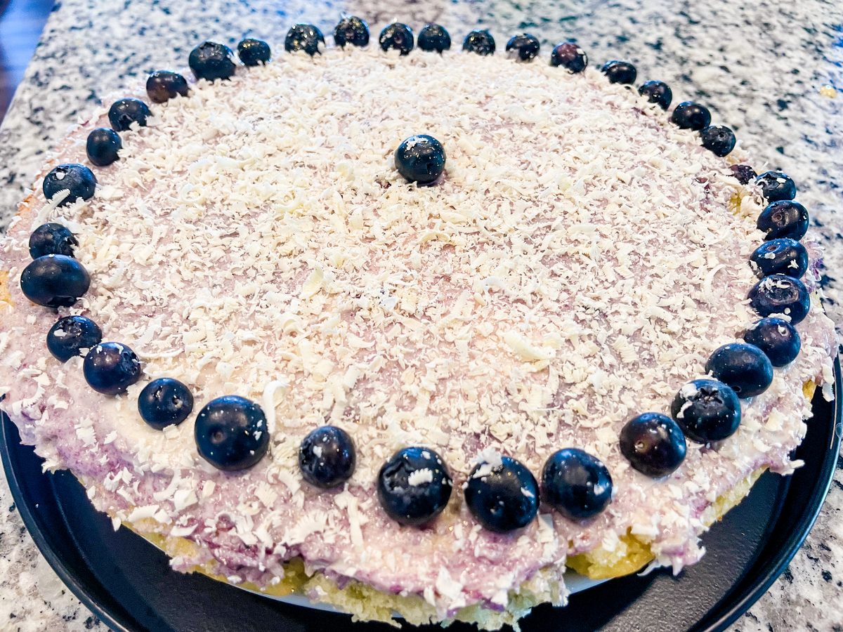 Blueberry cake