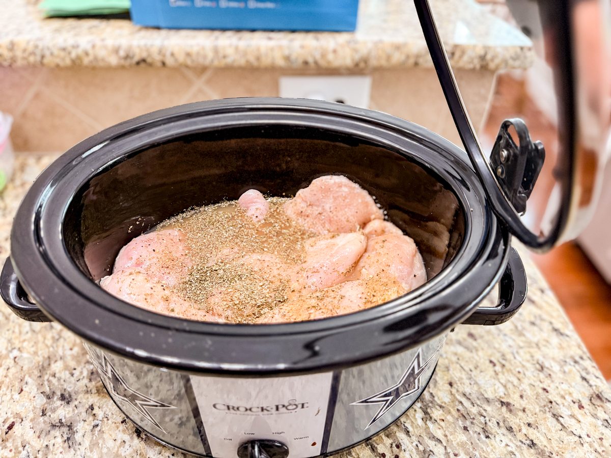 Chicken breasts crockpot slow cooker