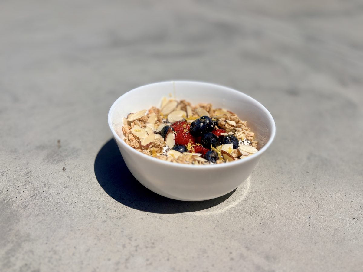 Cottage cheese bowl