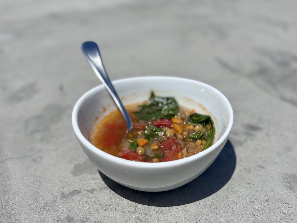 Lentil soup