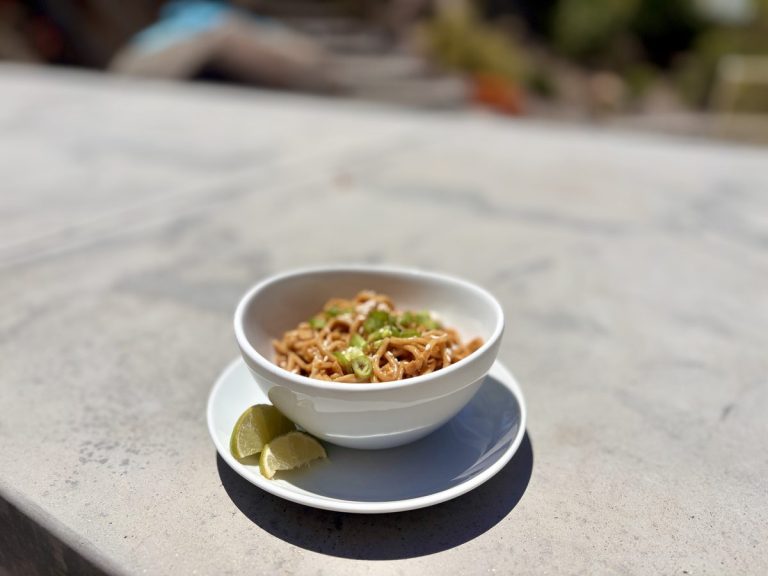 Peanut noodles