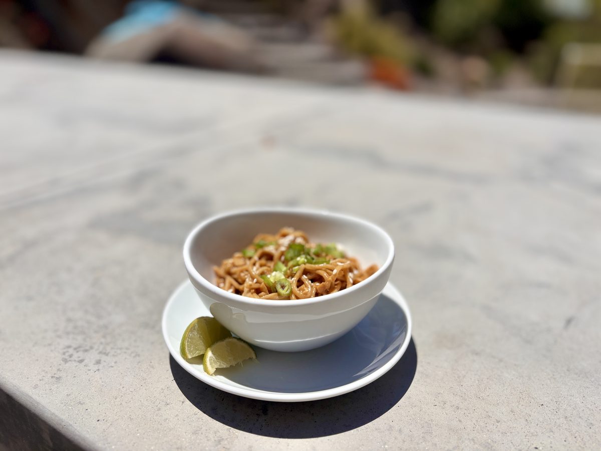 Peanut noodles