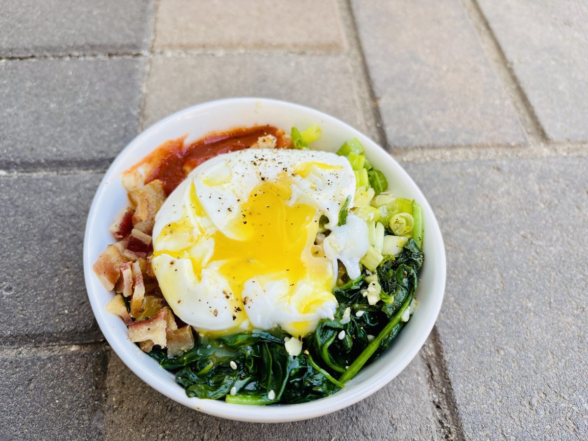Savory oatmeal