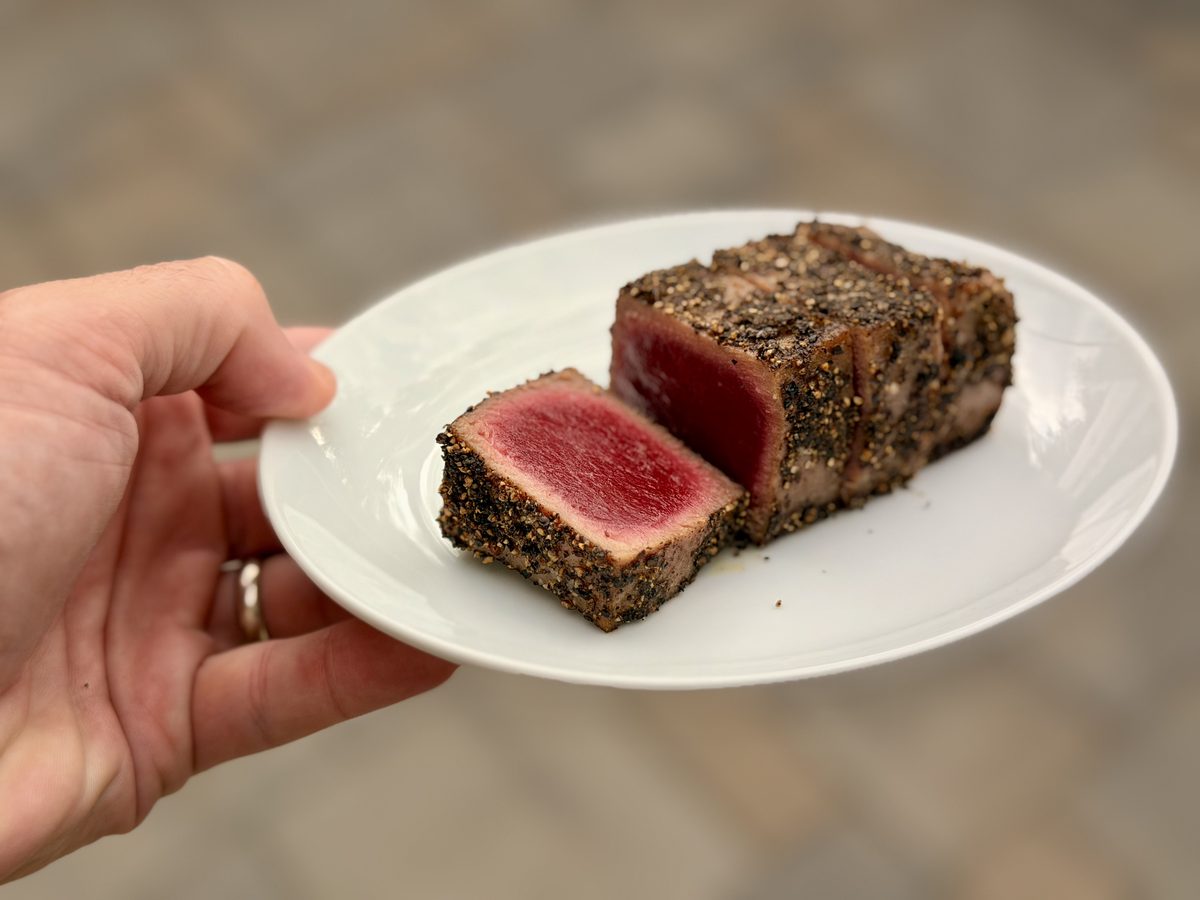 Seared ahi