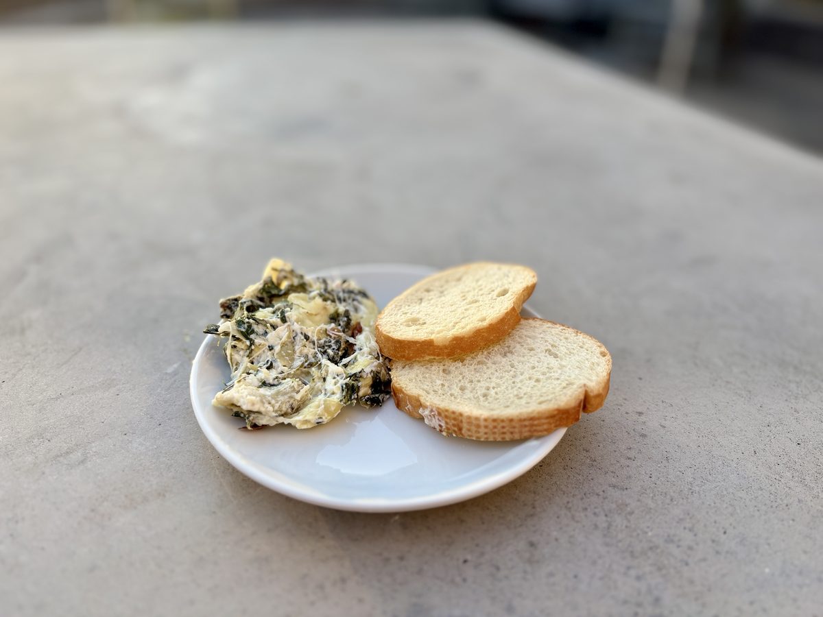 Spinach and artichoke dip